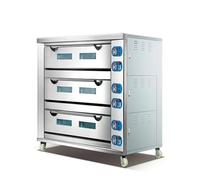 Four électrique à convection haute performance : étagère rotative commerciale avec vapeur, cuisson croustillante et cuisson/rôti multifonction