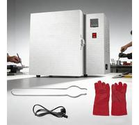 Four électrique à haute température 2026, 1500W, four compact pour la fabrication de bijoux, la coulée dentaire, le frittage de cire, d'argile métallique et de résine 3D, atteint 800°C