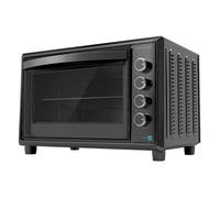 Cecotec Four Convection de Table de 60 Litres Bake&Toast 6090 Black Gyro, 2200 W, Lumière Intérieure, 12 Fonctions, Température Jusqu’à 230º, Porte à Double Verre, Inclut Tournebroche