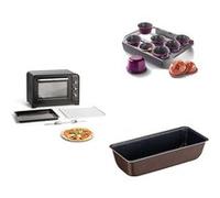 Four électrique chaleur tournante XL 60 L ¿ 2200 W + moule à cake 28 cm