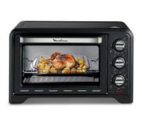 Four électrique compact - WOOPSO - 19L - Chaleur tournante - 6 modes de cuisson - Thermostat réglable jusqu'à 240°C