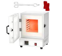 Four électrique de 2000 W, four à moufle haute température pour la fabrication de bijoux, moulage de métal, vitrage de poterie