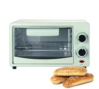 Four électrique de comptoir, grille-pain à convection de 12 L et pâtisserie à gâteau avec température réglable de 0 à 230 °C, petit four multifonctionnel green