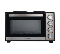 Four électrique de cuisine multifonction avec 2 plaques de cuisson et un revêtement intérieur antiadhésif Estia Home Art