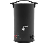 Four électrique de fonte de cire, acier inoxydable, capacité 15 litres, noir