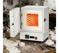 Four électrique de frittage 2000 W, haute température 1150 °C avec régulateur de température pour la fabrication de bijoux et le vitrage de poterie