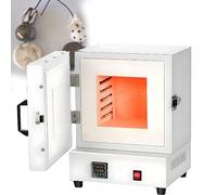 Four électrique de laboratoire en céramique, four de fusion des métaux 1150 ℃, fermé à haute température, for la dentisterie, les travaux, le traitement des bijoux, contrôle précis de la température