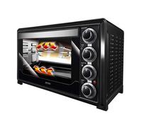 MPM MPE-05/T Four électrique de table à convection 32L acier inoxydable, rôtissoire à poulet, minuterie, réglage température, 1600W