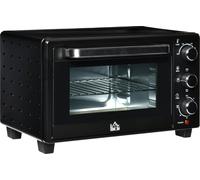 Four électrique de table, capacité 21-30L, courant alternatif, cuisson polyvalente, noir