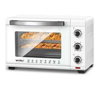 Four électrique de table WOLTU 32L - Minuterie 60 min - 1600W - Blanc
