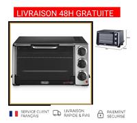 Four Électrique De'Longhi EO20792 20L 1300W Noir 7 Fonctions Minuteur Chaleur