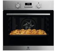 Electrolux Four électrique EOH3H04X Série 300 – 72 L, multifonction avec grill Noir/Inox