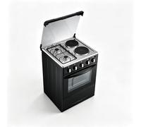 Four électrique en acier inoxydable 52L, four domestique multifonctionnel, four à rôtir à commande tactile