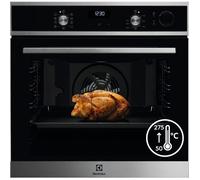 Four électrique encastrable 25% vapeur -Chaleur tournante pulsée ELECTROLUX EOC5H40X SÉRIE 700 PRO SteamCrisp® -Acier