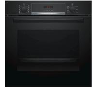 Four électrique encastrable BOSCH HBA573BA0 - Air pulsé 3D+ - 71L - Pyrolyse - A - Noir