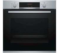Four électrique encastrable - BOSCH - HBA573BR0 - 71L - Pyrolyse - Acier inoxydable - Gris