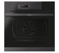 Grille Four Haier HWO60SM5S9BH 70L 3400W Multi-level Pyrolyse Vapeur 9 Fonctions Contrôle à Distance Acier Inoxydable Verre Noir Noir