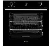 Sauter SOP6214LB - Four - encastrable - niche - largeur : 56 cm - profondeur : 55 cm - hauteur : 58.5 cm - avec système auto-nettoyant - classe A+ - noir Noir G