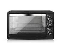 Four Électrique Grande Capacité 48 L, Cuisson Visuelle, Usage Domestique, Fonctions Intelligentes For Gâteaux Et Petit-déjeuner