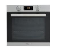 Four électrique Hotpoint FA3 841 H IX HA - Moyenne - 71 L - 2900 W - Noir, Acier inoxydable