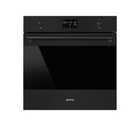 Four Electrique + Micro-ondes Smeg 60 cm Classica SpeedwaveXL SO6302M2N Noir Mat
