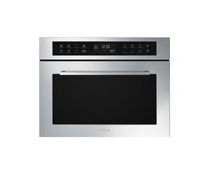 Four Electrique + Micro-ondes Smeg 60 cm Cuisine SF4400MCX1 Inox