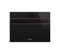 Four Electrique + Micro-ondes Smeg 60 cm Dolce Stil Novo SO4602M1NR Noir