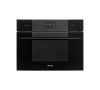 Four Electrique + Micro-ondes Smeg 60 cm Linéa SO4102M1B3 Noir