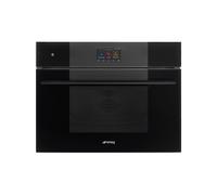 Four Electrique + Micro-ondes Smeg 60 cm Linéa Speedwave SO4104M2PB3 Pure Black