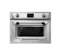 Four Electrique + Micro-ondes Smeg 60 cm Victoria SO4902M1X Inox