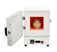 Four Électrique Numérique 2000W pour Fabrication de Bijoux, Laboratoire & Artisanat, Four Céramique à Chauffage sur 4 Faces avec Grande Capacité de 6L pour Décire, Frittage & Recuit, Design Compact