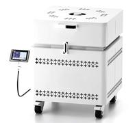 Four électrique pour cuisson en céramique, température maximale 1400 ℃, design compact pour poterie et sculpture, idéal pour la maison et le studio