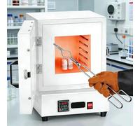 Four électrique pour poterie à la maison, four à fondre, four à poterie, four à poterie, four à haute température 1150 ℃, four de fusion pour la fabrication de bijoux, moulage de cire, poterie en