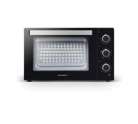 SCHNEIDER - SCEO2345CTB - Four électrique 45L - Chaleur tournante - 1700W - Minuterie - Arrêt automatique - Noir