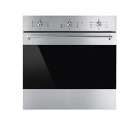 Smeg sf6381 x - Four (Four électrique, 72 L, 72 L, acier inoxydable, rotatif, face)