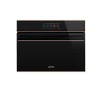 Four Electrique + Vapeur Micro-ondes Smeg 60 cm Dolce Stil Novo Omnichef SO4606WAPNR Noir