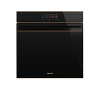 Four Electrique + Vapeur Micro-ondes Smeg 60 cm Dolce Stil Novo Omnichef SO6606WAPNR Noir