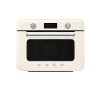 Four Electrique + Vapeur Smeg 50 cm Années 50 COF01CREU Crème