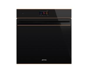 Four Electrique + Vapeur Smeg 60 cm Dolce Stil Novo SO6604S4PNR Noir