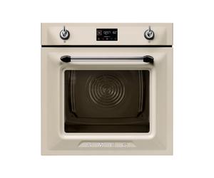 Four Electrique + Vapeur Smeg 60 cm Victoria SOP6902S2PP Crème