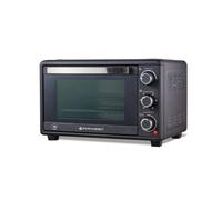 Four électrique ventilé, capacité 28 litres 1500 W, le seul four avec plaque de cuisson iN en acier inoxydable qui cuit mieux est lavable au lave-vaisselle des milliers de fois, parois antiadhésives