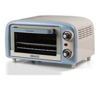 Four électrique vintage Ariete 3919, 800 W, capacité 10 L, double vitrage, Retrà², bleu clair G