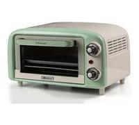 Four électrique vintage Ariete 3919, 800 W, capacité 10 L, double vitrage, Retrà², vert Vert G