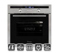 Four encastrable 60 cm | 70L | 3kW | Rôtisserie | Capteur de température du cœur | Gril | Air chaud | Tiroirs télescopiques | EB8013ED