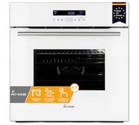 Four encastrable 60 cm | electrique | 70L | 3,3kW | Gril | Circulation de l'air | Air chaud | Tiroirs télescopiques | Timer automatique | EB8015W