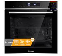 Four encastrable 60 cm | electrique | 72L | 3,2kW | Pyrolyse | Fonction pizza | Circulation de l'air | Air chaud | Tiroirs télescopiques | EB8019EDP
