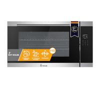 Four encastrable 90 cm | 96L | 3,4kW | Rôtisserie | Gril | Circulation de l'air | Air chaud | Tiroirs télescopiques | EB9105ED
