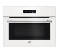 AEG Micro-ondes encastrable KMK721880W 1000W grill 1200W 42L blanc Décongélation 3 fonctions TFT