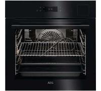 Four encastrable AEG multifonction 70 L pyrolyse gris MGX 855 Gris G