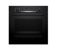 Bosch - Four, série 6, fonction AirFry, recettes pré-programmées, noir, HBG536EB4